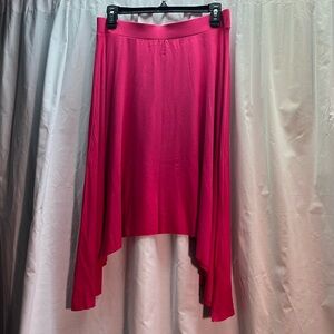 Hot pink skirt